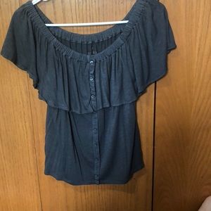 Off the shoulder shirt
